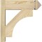 Ekena Millwork Westlake Rough Sawn Arts and Crafts Outlooker, Douglas Fir, 6"W x 18"D x 18"H OUT06X18X18WTL03RDF - alternate 4